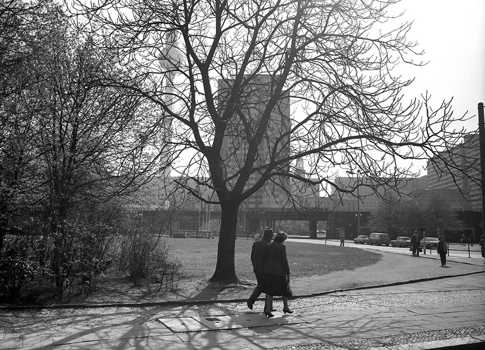 Blick Richtung Hackescher Markt 1983